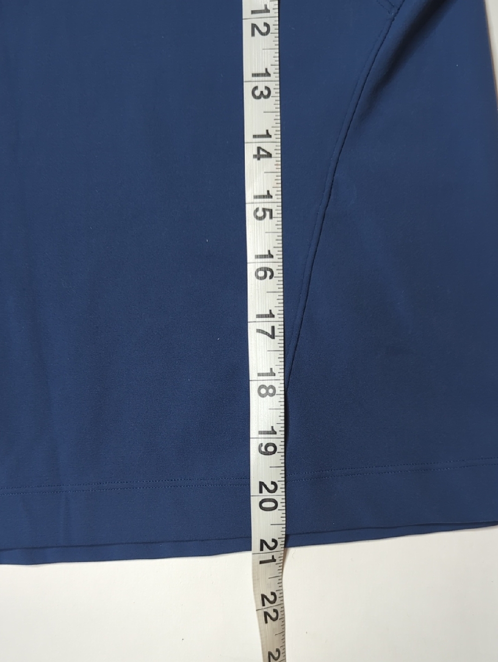 Lululemon Align Waist-Length Racerback In Blue Twill Size 10 - Picture 6 of 6